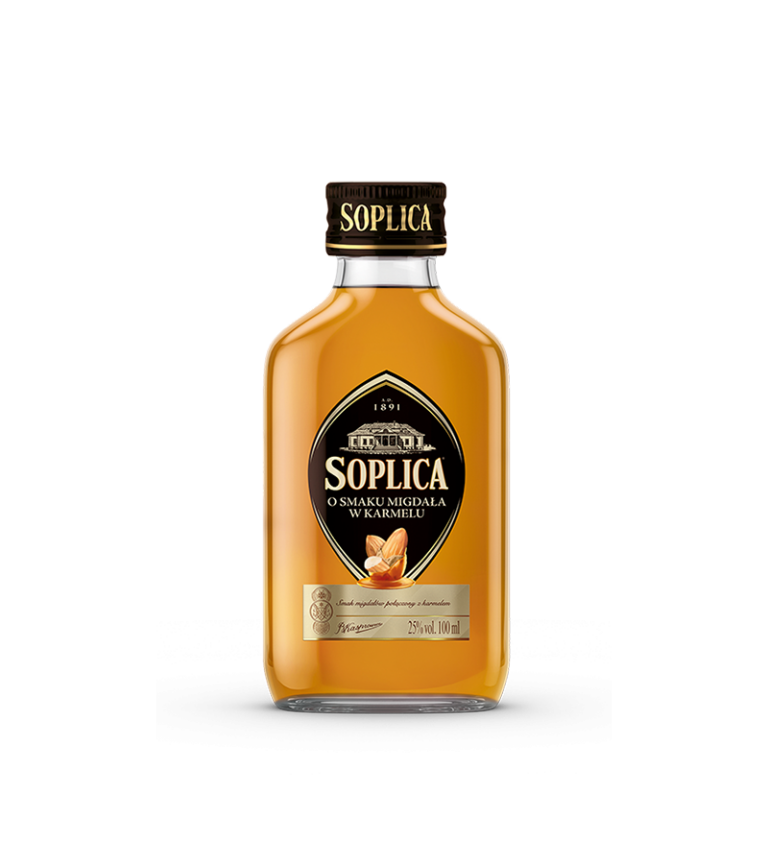 VODKA SOPLICA ALMOND IN CARAMEL 25% 100ML