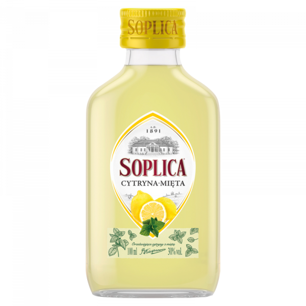 VODKA SOPLICA LELOM AND MINT 28% 100ML