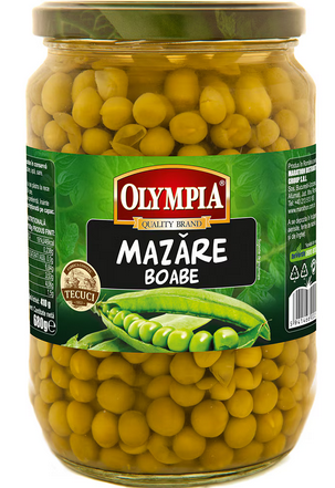 OLYMPIA GREEN PEAS 720G