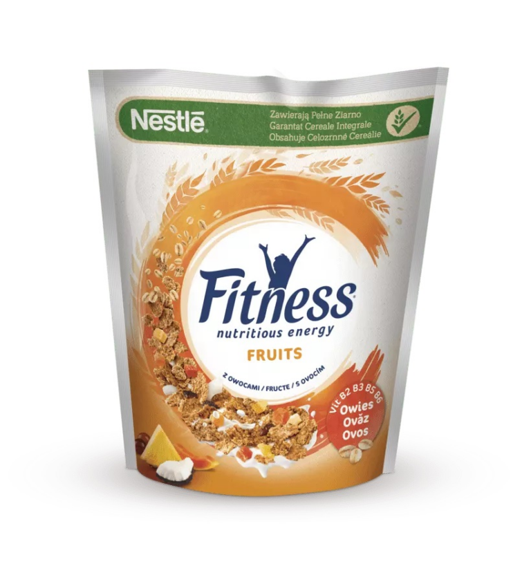PACIFIC PLATKI NESTLE 225G FITNESS Z OWOCAMI