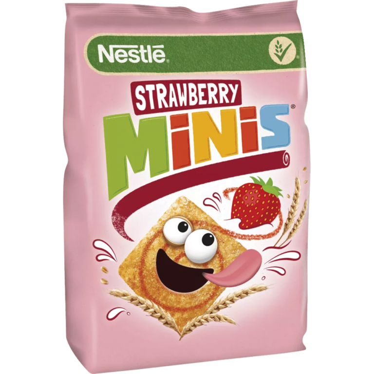 PLATKI INI MINIS TRUSKAWKOWE 250G