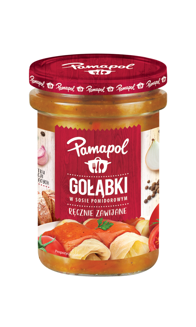 PAMAPOL MEAT-STUFFED CABBAGE IN TOMATO SAUCE 500G