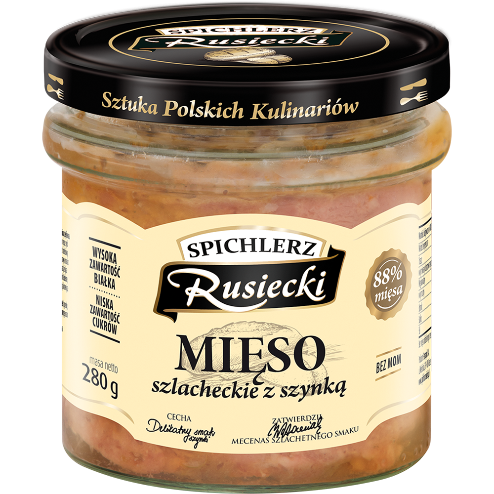 SPICHLERZ RUSIECKI 280G PAMAPOL NOBLE MEAT WITH HAM