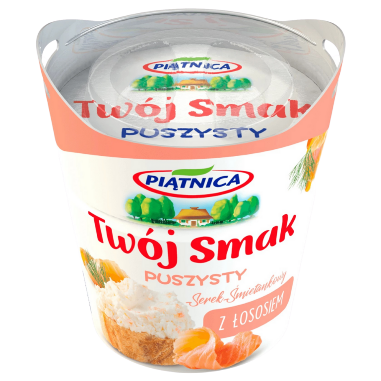 OSM PIATNICA TWOJ SMAK CREAM CHEESE WITH SALMON 150G