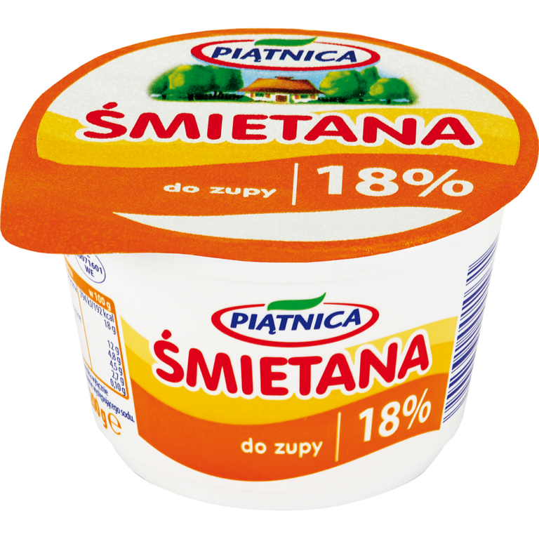 SMIETANA 18% 200ML OSM PIATNICA