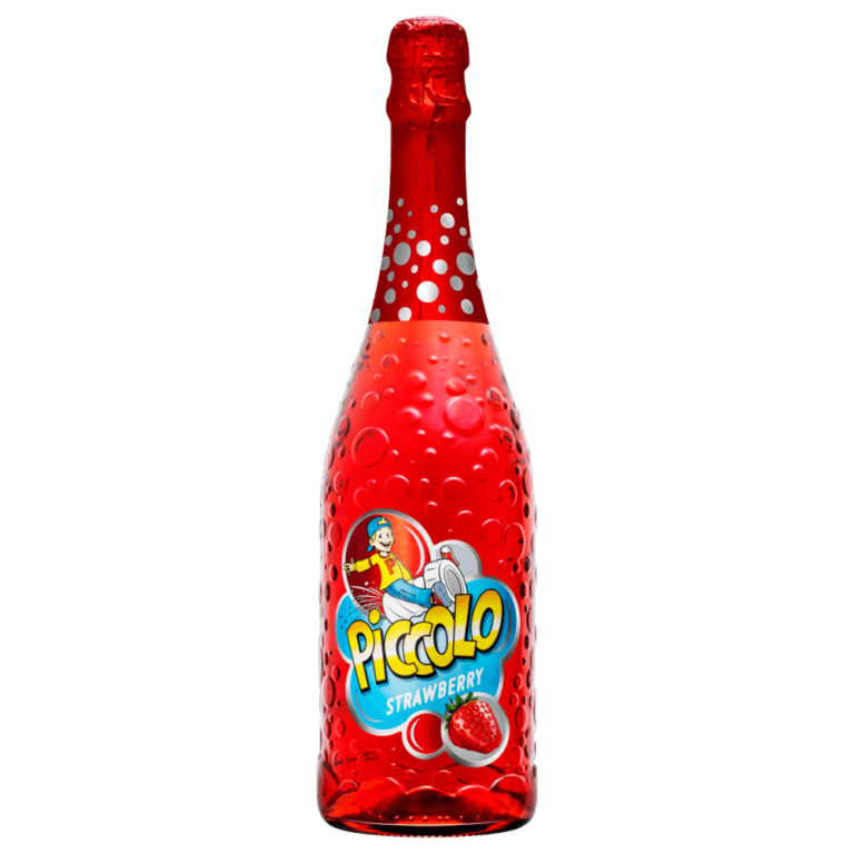 SZAMPAN PICCOLO NAPOJ TRUSKAWKOWY BEZALKOHOLOWY 0,75L