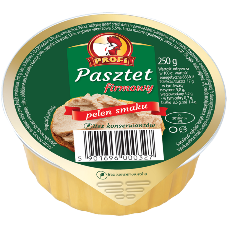 PROFI WIELKOPOLSKI COMPANY PATE WITH POULTRY 250G