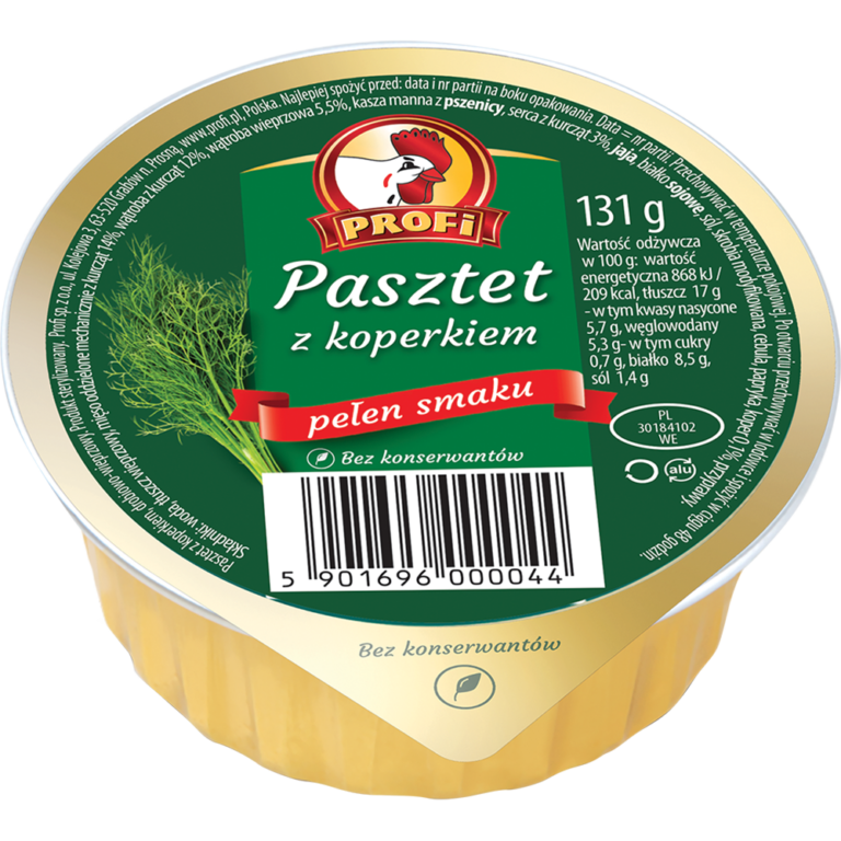 PROFI WIELKOPOLSKI PATE WITH POULTRY AND DILL 131G