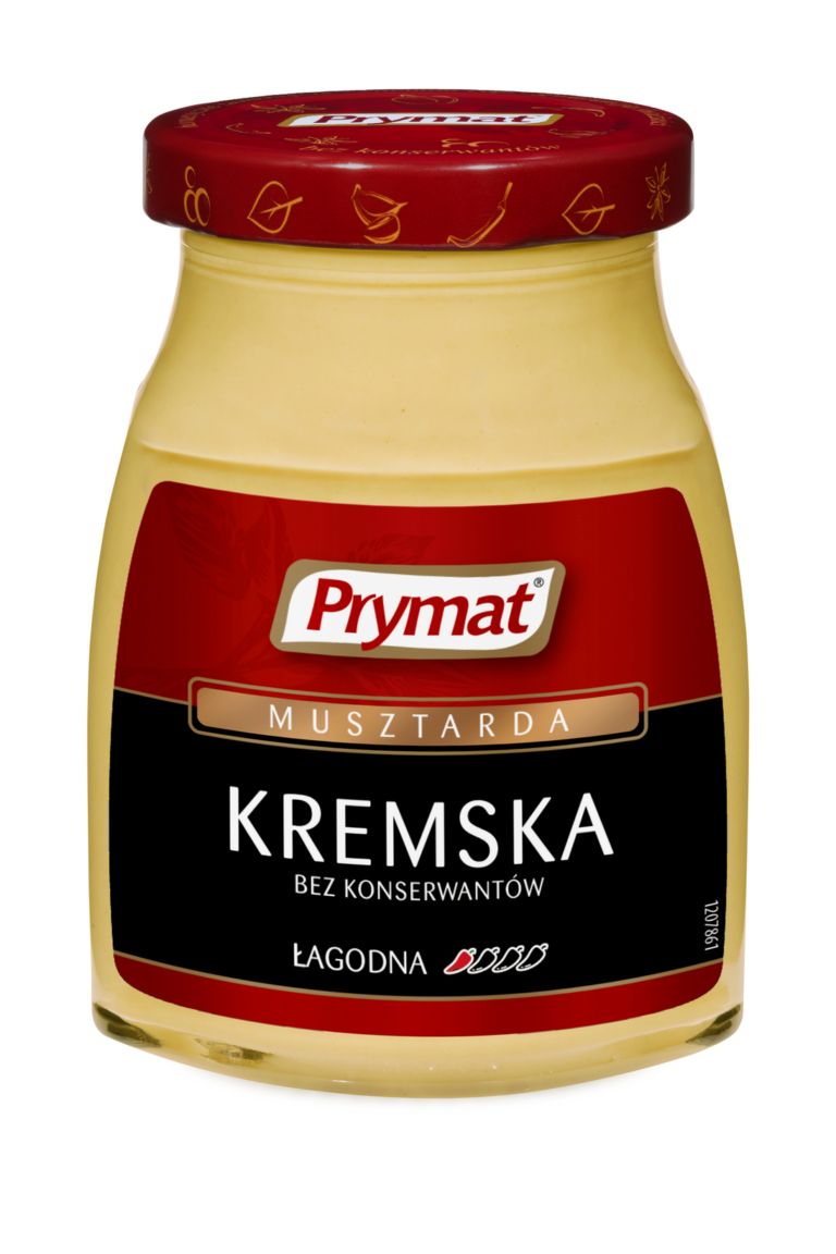 PRYMAT KREMSKA MILD MUSTARD 180G