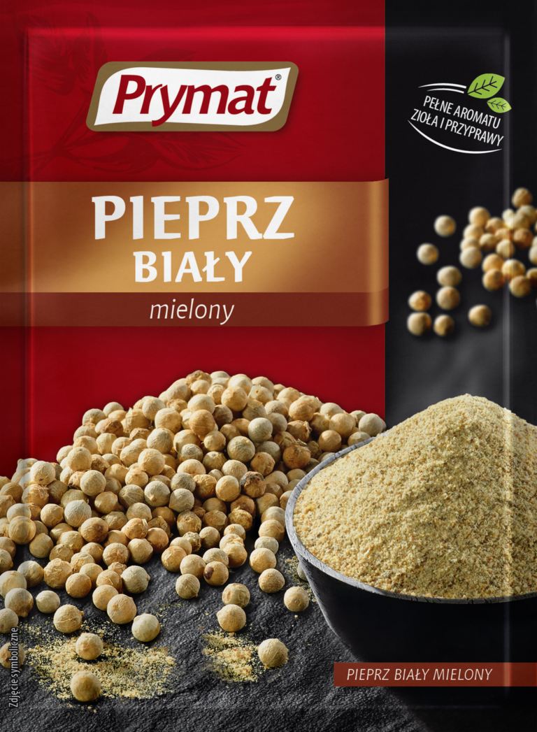 PRYMAT GROUND WHITE PEPPER 15G