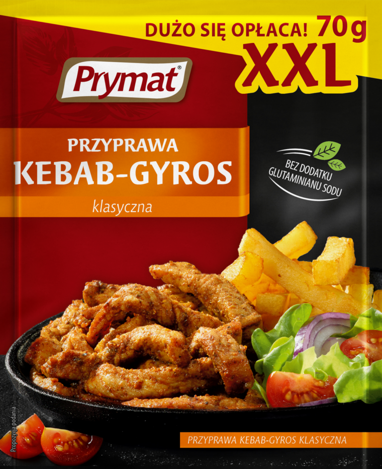 PRYMAT XXL CLASSIC KEBAB-GYROS SEASONING 70G