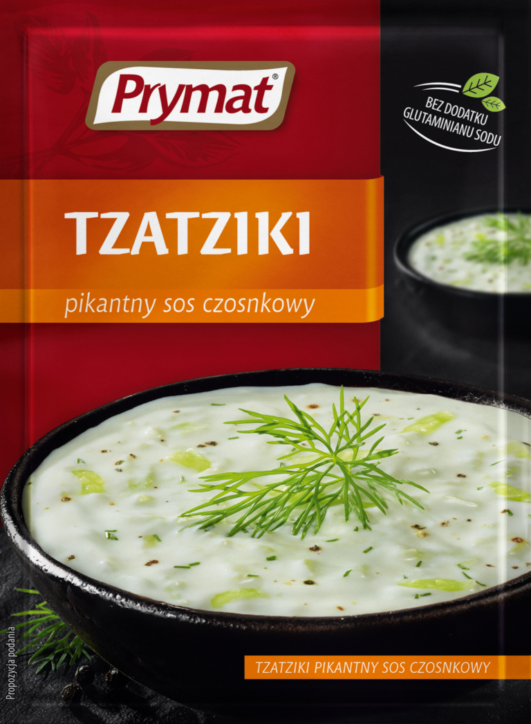 PRYMAT TZATZIKI SPICY GARLIC SAUCE 20G