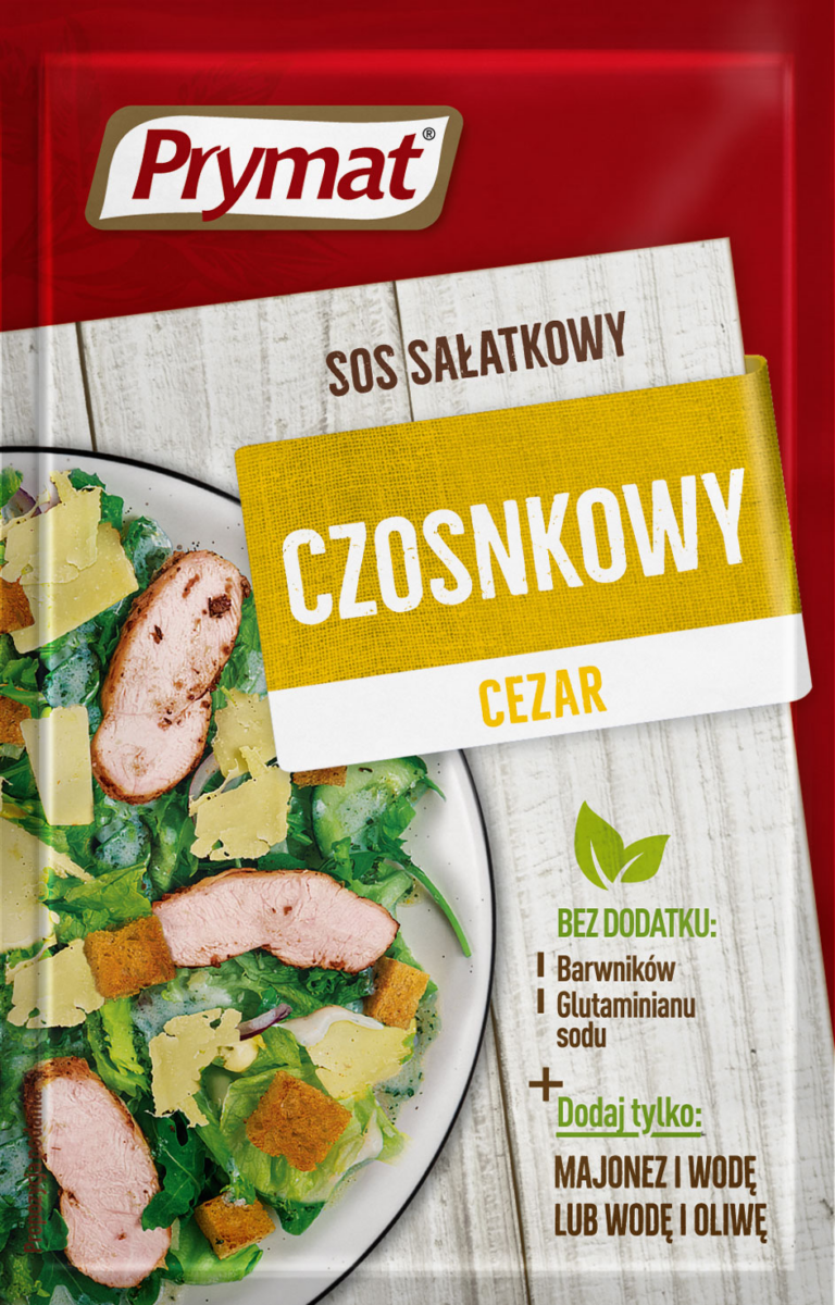 PRYMAT GARLIC SALAD DRESSING 9G