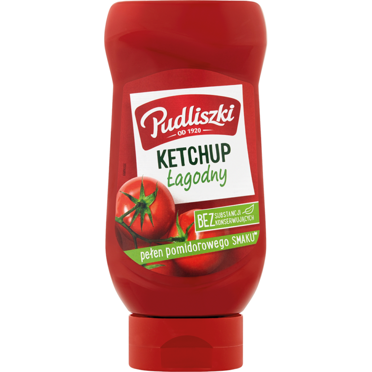 PUDLISZKI MILD TOMATO KETCHUP 480G