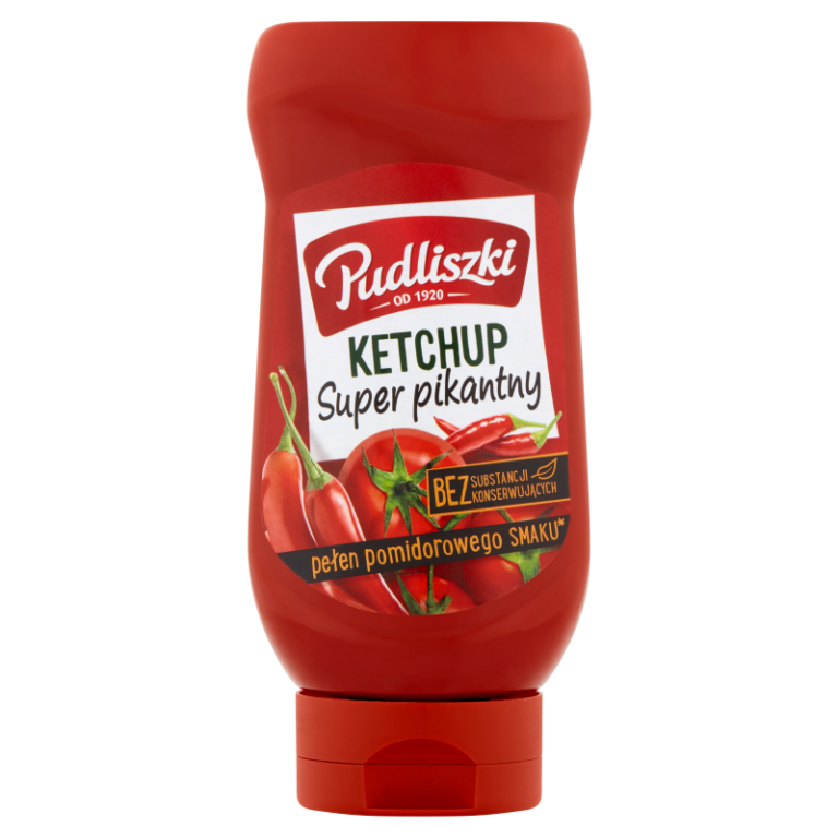 PUDLISZKI KETCHUP SUPER SPICY 480G