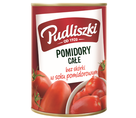 PUDLISZKI WHOLE TOMATOES IN JUICE 400G