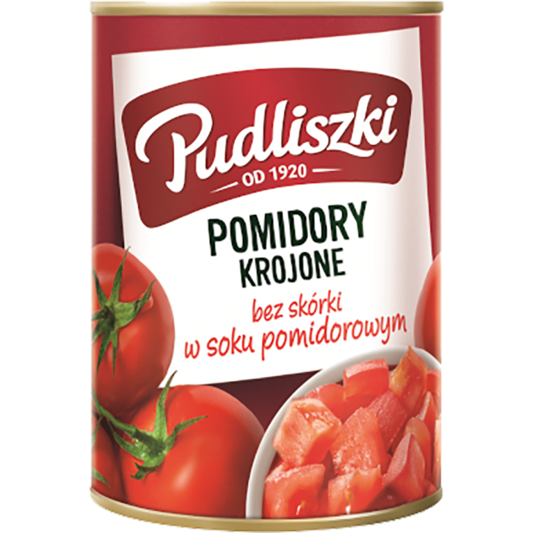 PUDLISZKI CHOPPED TOMATOES 400G