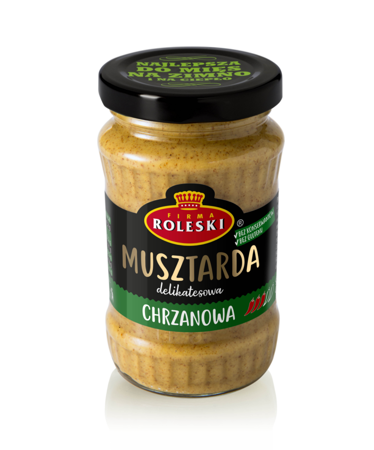 ROLESKI HORSERADISH MUSTARD 175G