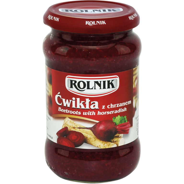 ROLNIK BEETROOTS WITH HORSERADISH 370ML
