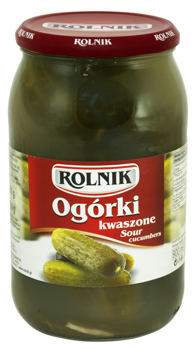ROLNIK CUCUMBERS IN BRINE 900ML