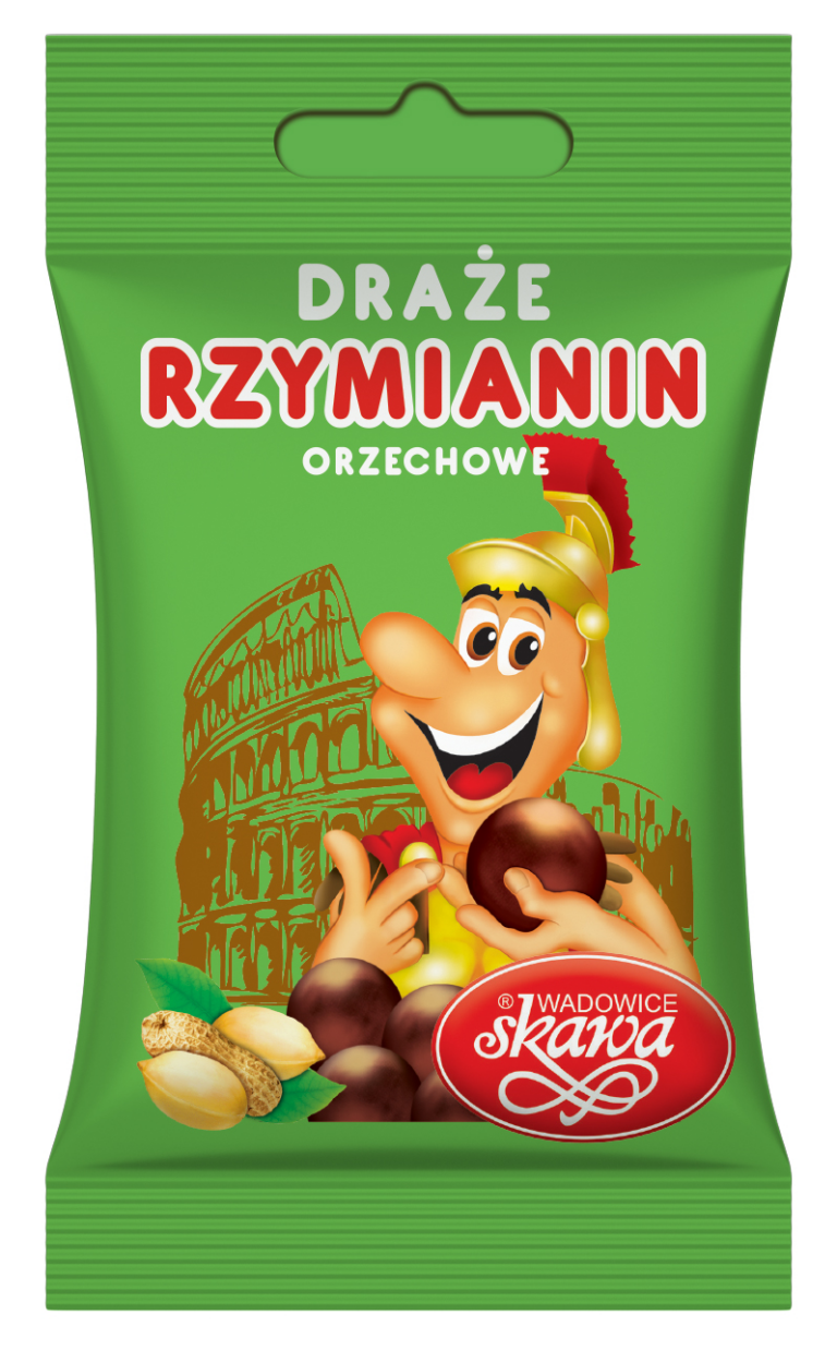 SKAWA RZYMIANIN PEANUT FLAVOUR DRAGEES 70G