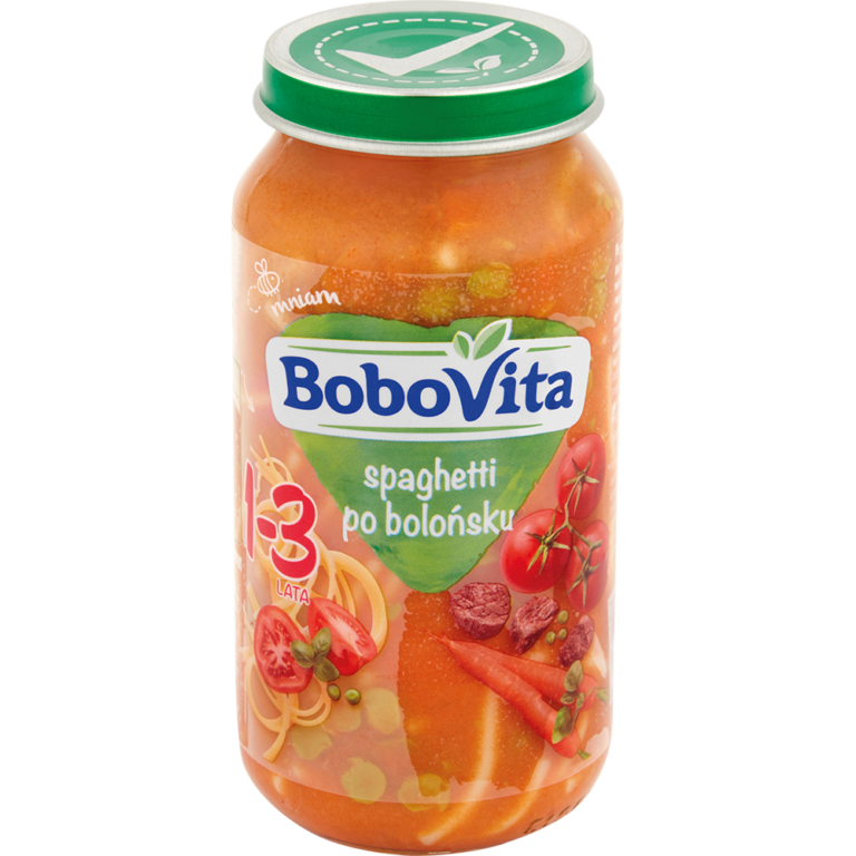 NUTRICIA BOBOVITA SPAGHETTI BOLOGNESE FOR CHILDREN 1-3 YEARS