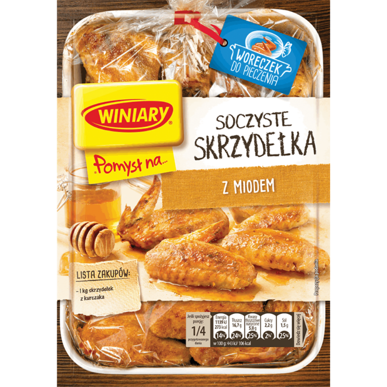 WINIRAY FIX POMYSL NA JUICY CHICKEN WINGS WITH HONEY 28G
