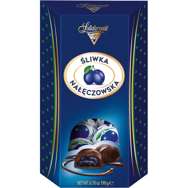 CUKIERKI SLIWKA NALECZOWSKA 190G SZTABKA SOLIDARNOSC