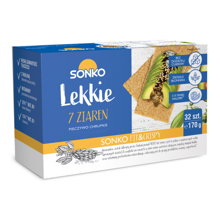 SONKO 7GRAINS LIGHT CRISP BREAD 170G