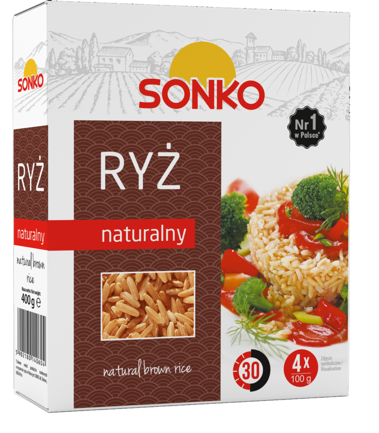 SONKO NATURAL RICE 4*100G