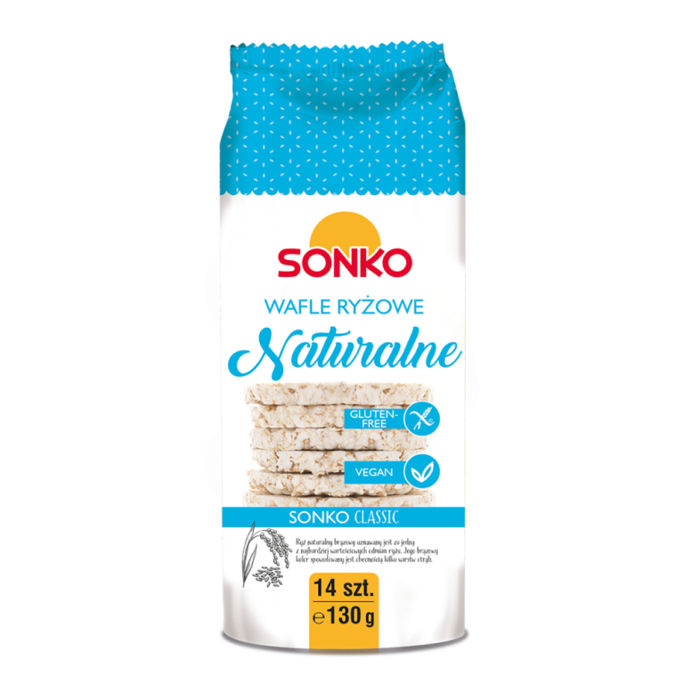 SONKO NATURAL RICE CAKES 130G