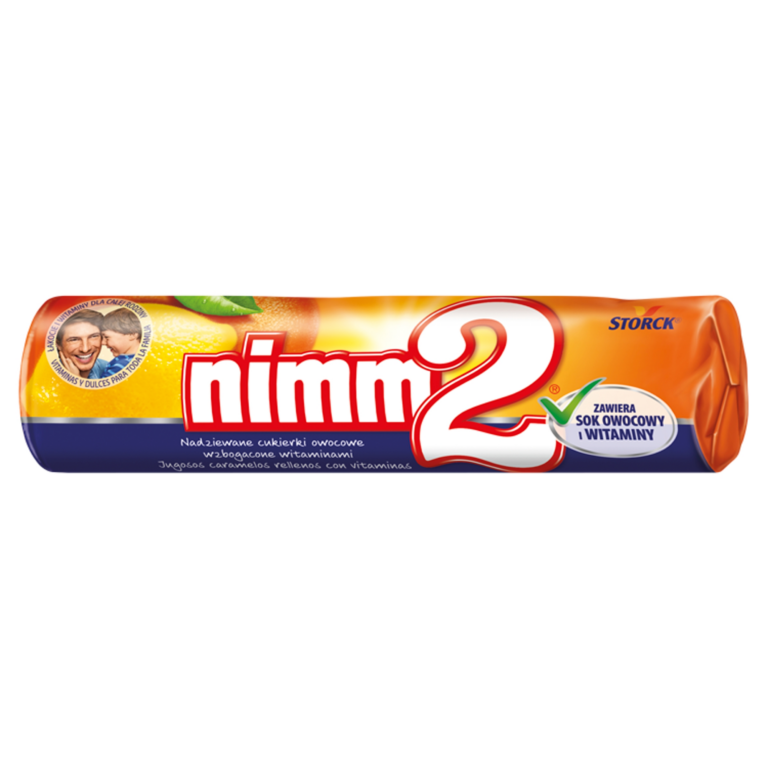 STORCK NIMM2 FILLED FRUIT CANDIES WITH VITAMINS 50G