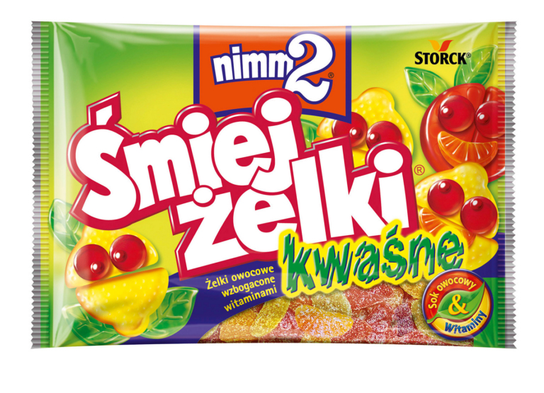 ZELKI SMIEJZELKI NIMM-2 KWASNE STORCK 100G