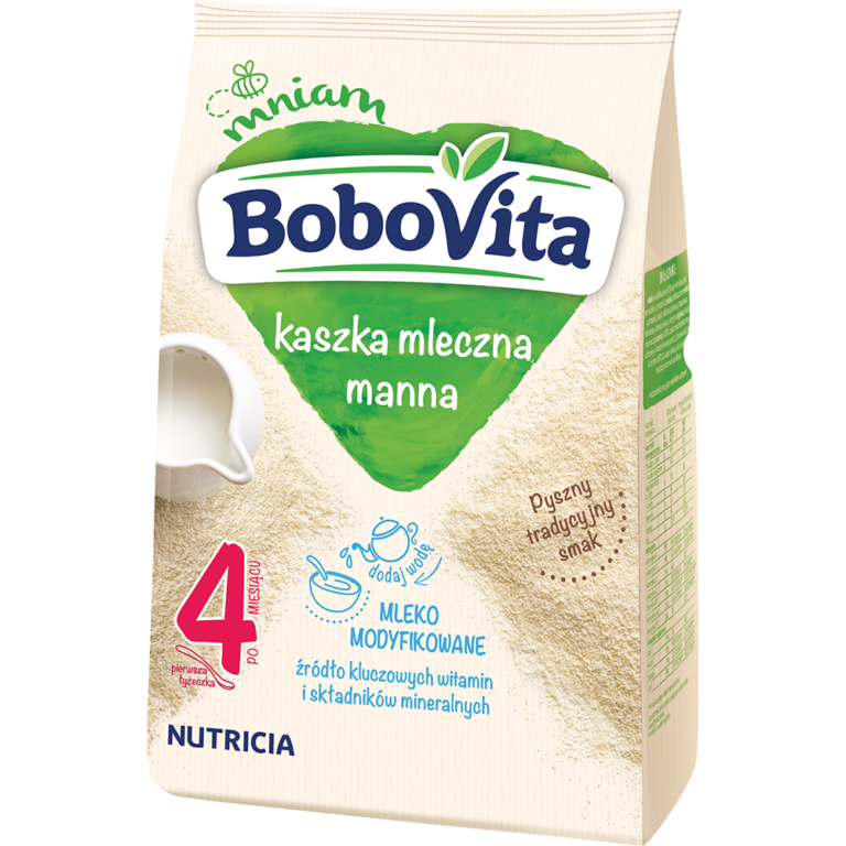 KASZKA BOBOVITA MLECZNA MANNA (4MC) 230G