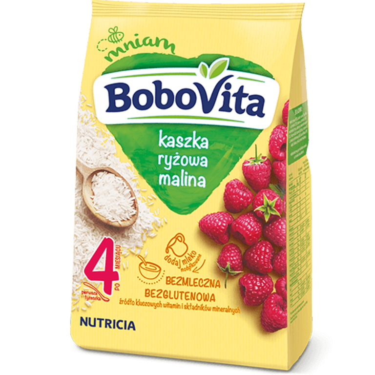 KASZKA BOBOVITA KASZ.RYZ-MALINA 180G