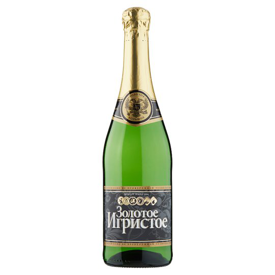 CHAMPAGNE ZOLOTOJE IGRISTOE 8% 750ML