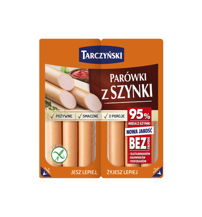 TARCZYNSKI SAUSAGES WITH HAM 220G