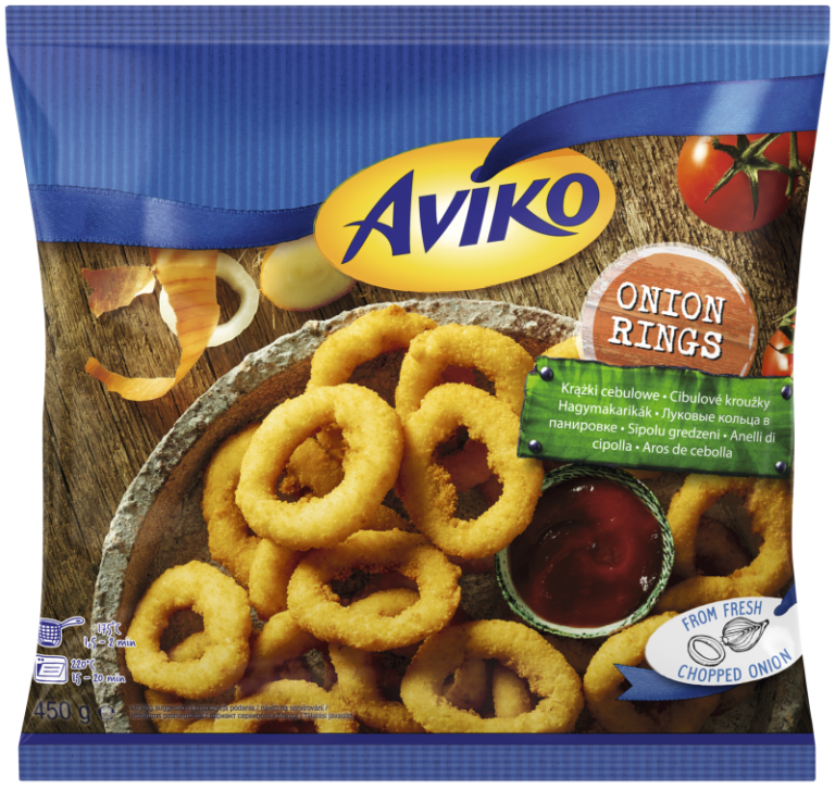 AVIKO ONION RINGS 450G