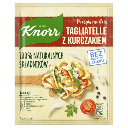 FIX TAGIATELLE WITH CHICKEN KNORR 36G