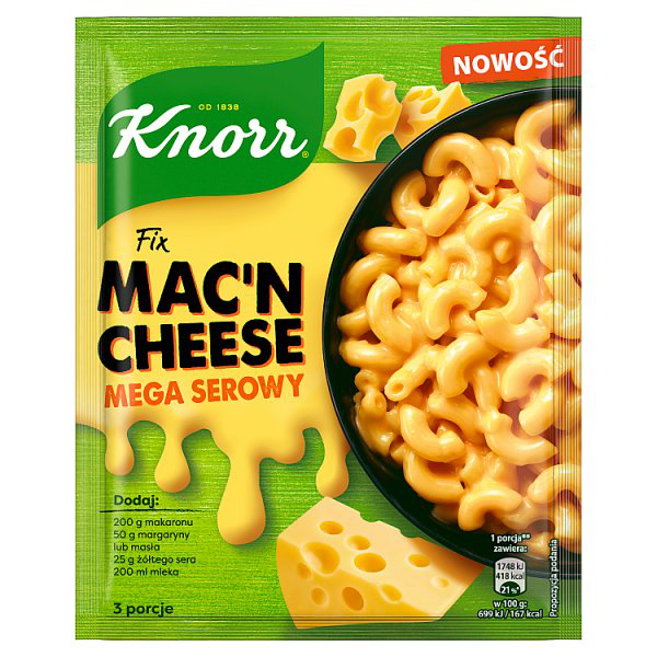 FIX KNORR MAC CHEESE 33G