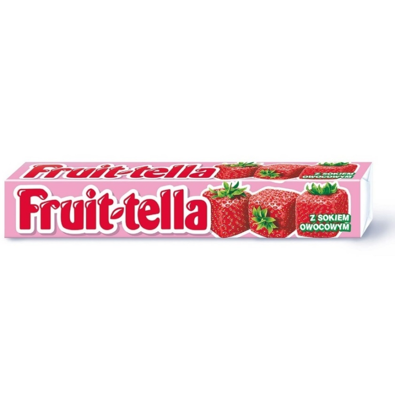 PERFETTI VAN MELLE FRUITTELLA CHEWY SWEETS WITH STRAWBERRY F