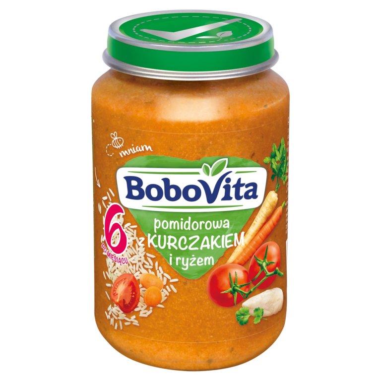 NUTRICIA BOBOVITA TOMATO SOUP WITH CHICKEN AND RICE AFTER 6