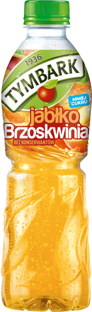 TYMBARK APPLE PEACH DRINK ASPETIC 500ML PET