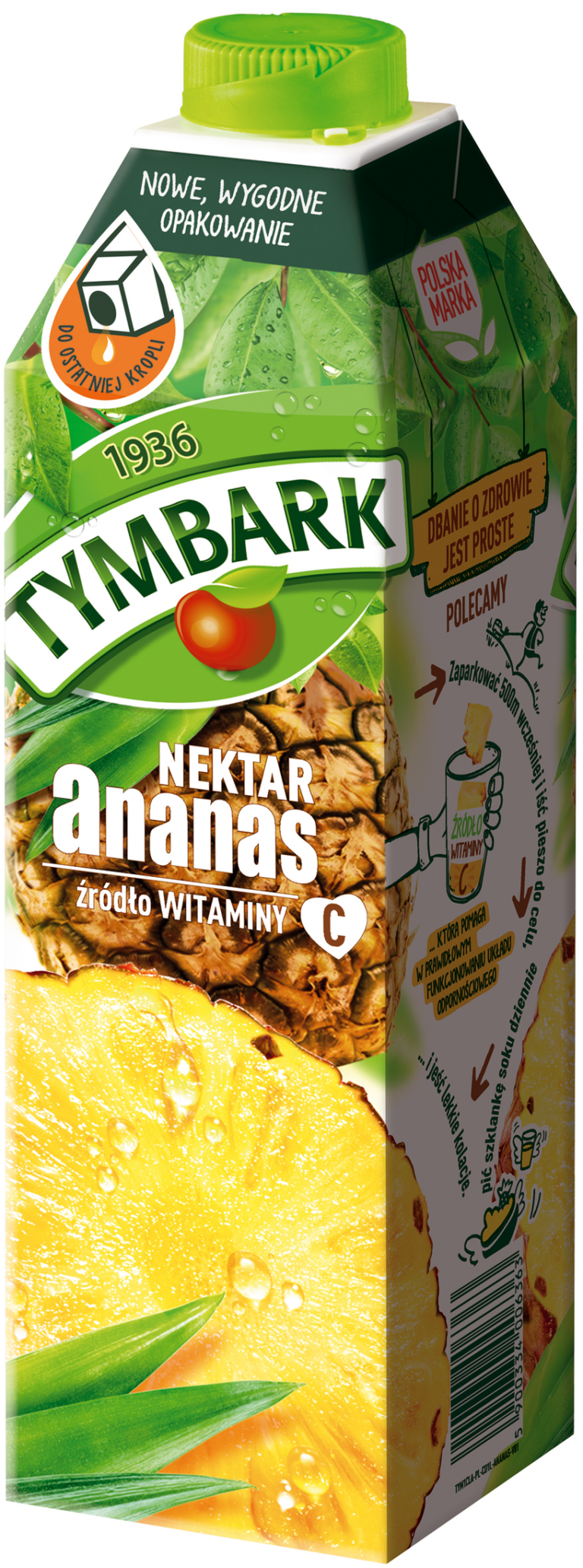 TYMBARK PINEAPPLE NECTAR 1L CART