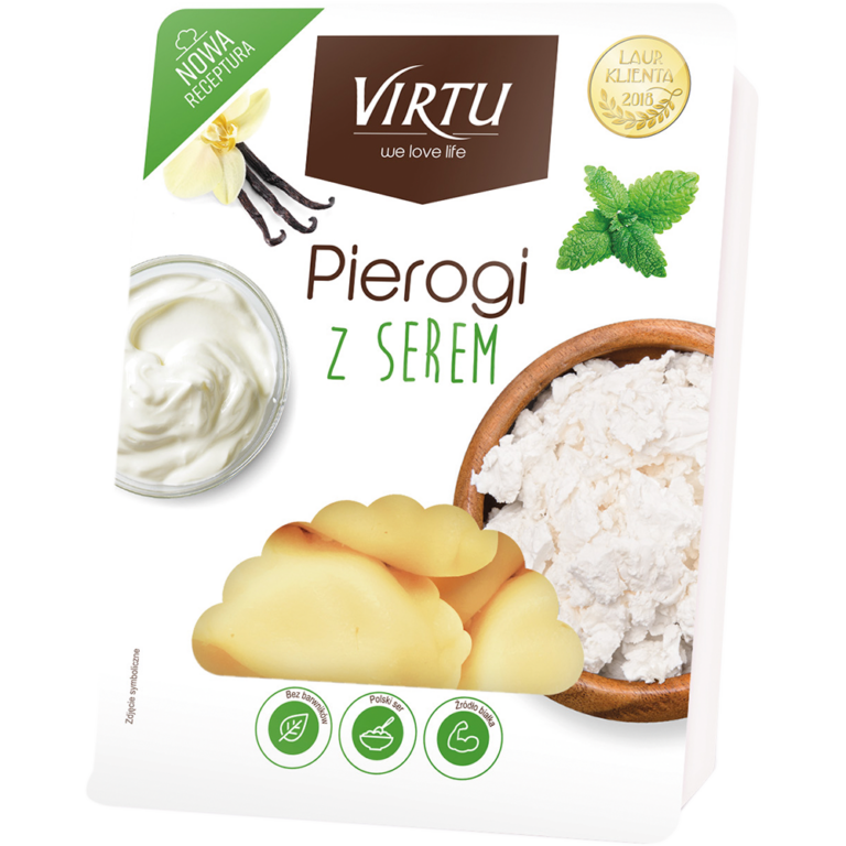 PIEROGI Z SEREM 400G VIRTU