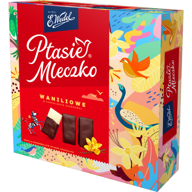 WEDEL PTASIE MLECZKO WANILIOWE 360G
