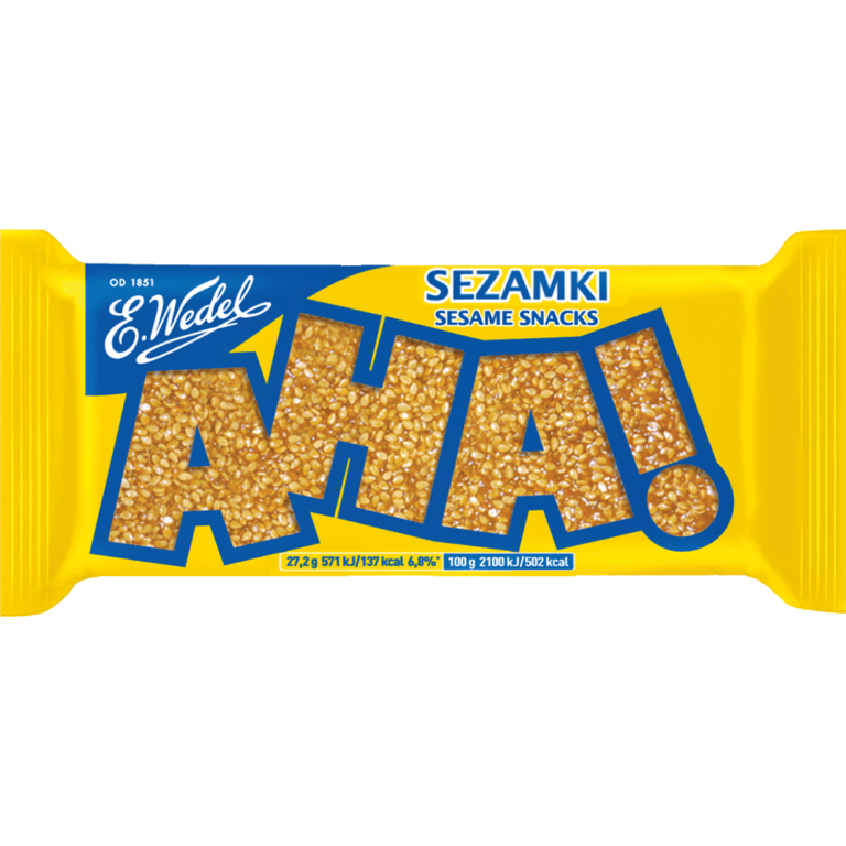 WEDEL AHA! SESAME SNACKS 27,2G