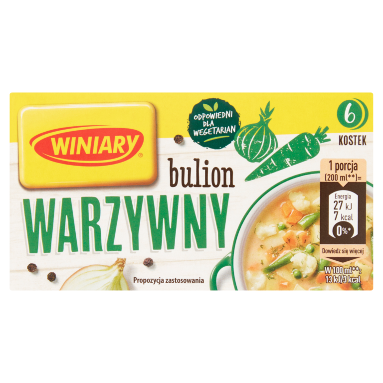 WINIARY VEGETABLE STOCK CUBES (6*10G) 60G