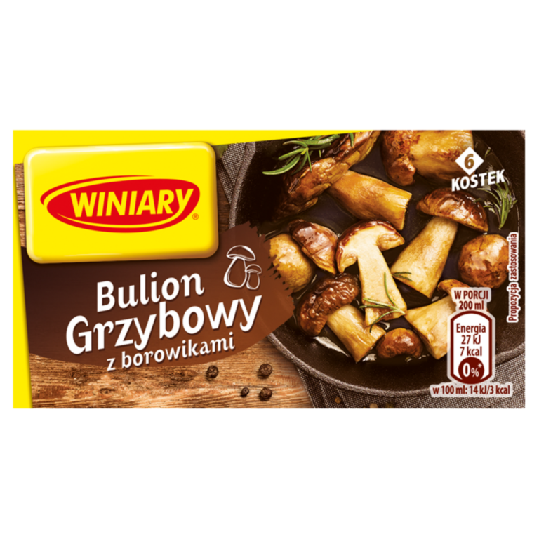 WINIARY MUSHROOM STOCK CUBES WITH BOLETUS (6*10G) 60G