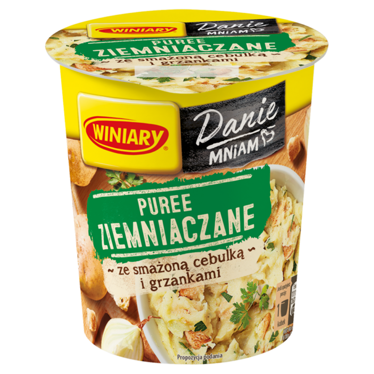 WINIARY DANIE W 5 MINUT POTATOES WITH CROUTONS AND FRIED ONI